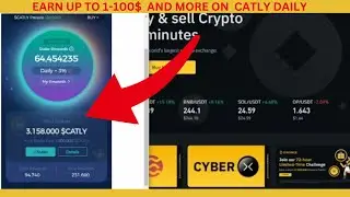 EARN 1-100$ ON CATLY DAILY || HOW TO STAKE AND BUY CATLY || INCREASE YOUR MINING SPEED ON CATLY.