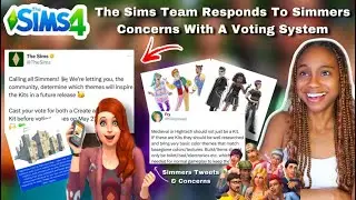Sims Team Allowing Simmers To Vote over the next DLC. 😯Sim Guru Response, Simmers Concerns & MORE !