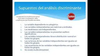 Análisis Discriminante en SPSS | Pablo Vailati 🙋🏼‍♂️