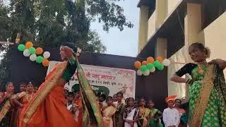Republic Day special dance by students of Vanita Uday Nehe PCMC GIRL'S PUBLIC SCHOOL DIGHI PUNE