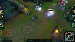 Thresh early roam into Madlife/Flash Prediction :)