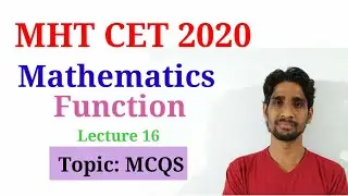 Function lecture 16 Topic MCQS on Composite Functions