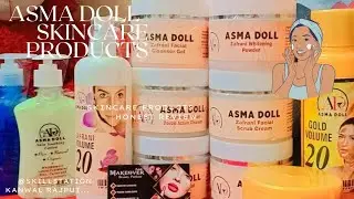 Asma Doll skincare product zafrani facial open parcel 📦 | #skillsstation.kanwalrajput7790..