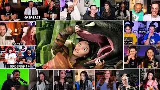 The Land Of Dragons Scene | How to Train Your Dragon 2&lrm; (2014) reaction mashup | First time watching