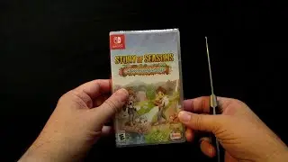 Nintendo Switch Story of Seasons A Wonderful Life Unboxing LPOS