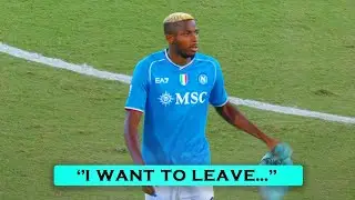 Why Victor Osimhen is ANGRY about Napoli? [Where it started]