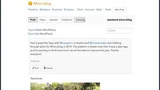 Micro.blog custom themes