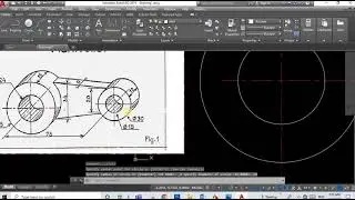 AutoCAD  2D Practice Drawing  + 3D