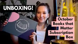 Books that Matter UK 📚 October 2021 UNBOXING VIDEO! 📦 Feminist Book Subscription Box 📦 GIFT IDEA