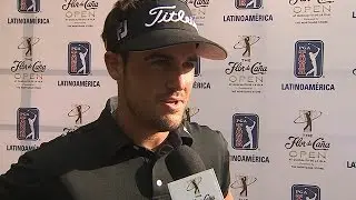 Samuel Del Val interview after Round 2 of the Flor de Ca&ntilde;a Open