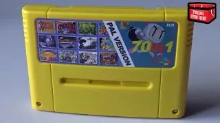 Игровая коллекция Ali Express Super 70 в 1 PAL для SNES