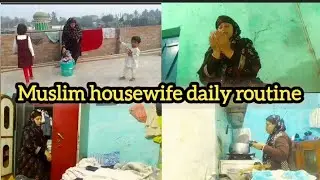 ✅&ldquo;Muslim Housewife Daily Routine | Ghar ke Kaam aur Namaz Ko Balance Kaise Kare#vlog 