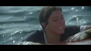 Jaws 2 (1978): Marge gets eaten