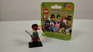 Lego minifigurki seria 27 piracka kwatermistrzyni i papuga kakadu.