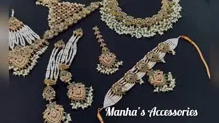 Full Bridal Jewellery set | Latest Pakistani Bridal Jewellery | Wedding Jewellery Collection