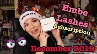 Embe Lashes December 2019 Subscription Box