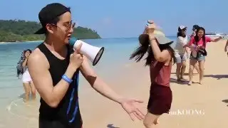 Activity on the beach 4 @ AOMIKE FC Trip PHUKET 20160123