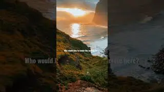 Sunrise or sunset? 🌅🌄 I #shorts #sunrise #sunset #oceanwaves