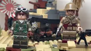 12 Custom LEGO WW2 Imperial Japanese Soldiers - Brickmania and United Bricks