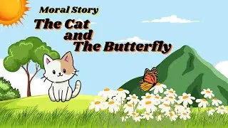 The cat and the Butterfly in English | Moral stories for Kids | Bedtime Stories for Children