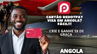 Como criar uma conta Visa na Redotpay para Angola e ganhar 5 D&oacute;lares de gra&ccedil;a