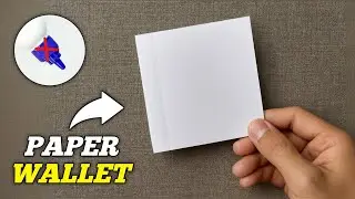 Как сделать БУМАЖНЫЙ КОШЕЛЕК. Без клея. ИДЕИ ДЛЯ ПОДЕЛОК 💡.
