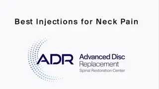 Best Injections for Neck Pain  