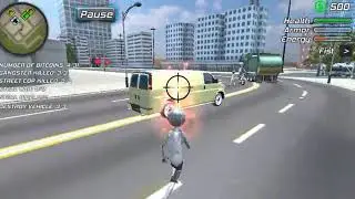 Amazing Crime Strange Stickman: Rope Vice Vegas [PC] Gameplay