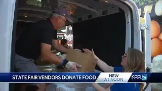 Iowa State Fair vendors donate leftovers to Food Bank of Iowa