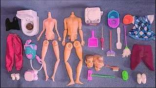 ❤️ 10 Minutes Satisfying with Unboxing Barbie Doll Toilet Playset Review and ASMR 😌