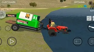 Nishu Deshwal tractor game Indian vehiclcs simulator 3D new update #nishu #tractor 