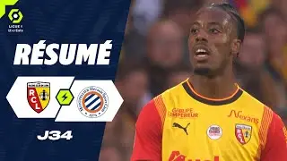 RC LENS - MONTPELLIER H&Eacute;RAULT SC (2 - 2) - R&eacute;sum&eacute; - (RCL - MHSC) / 2023-2024