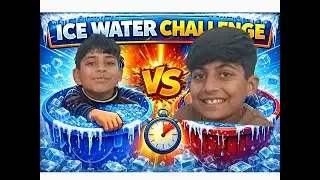 ❄ ICE WATER CHALLENGE |BOHOT THANDA HA😬|VLOGS BY KAMIL