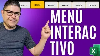 MEN&Uacute; INTERACTIVO EN EXCEL