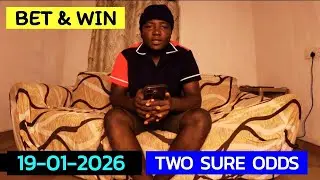 Football Predictions Today 19-01-2026 | Sure Betting Tips & Safe Odds