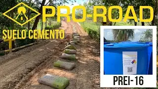 Estabilización de Suelos con Suelo Cemento / Firme con Cemento - Pro-Road PREI-16