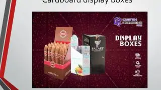Printed Display Boxes Wholesale | Display Packaging Boxes | Custom Boxes