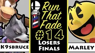 RunThatFade #14 K9sbruce (Diddy Kong/Wolf) Vs. Marley (Pac-Man) Losers Finals