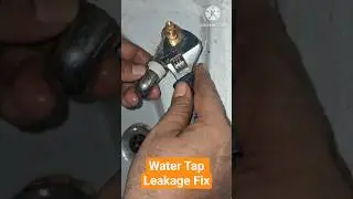 Water Tap Leakage Repair | Tap Phase Change/Replace | लीक टुटी के Phase को चेंज केसे करे | #shorts