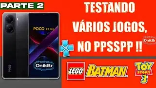 Poco X7 Pro Aguenta Mesmo? Testando Vários Jogos no PPSSPP (Parte 2) #pocox7pro #ppsspp