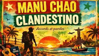 JOUE ET CHANTE AVEC MOI &laquo;&nbsp;CLANDESTINO&nbsp;&raquo; MANU CHAO