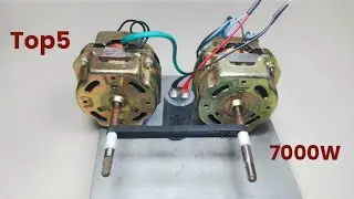Top5 amazing electricity free energy generator 7,000 watt with&nbsp;Tow Fan motor and PVC wire