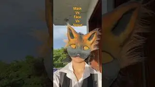 Cat mask vs face vs snout!! 🐾 #therian #fox #kemonomimi #furry #lgbt #alterhuman