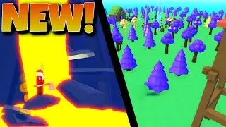 STARTING THE BEST WOOD FARM EVER! Timber Roblox