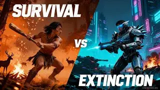 Survival vs Extinction: A Sci-Fi Visual Timeline of Future War