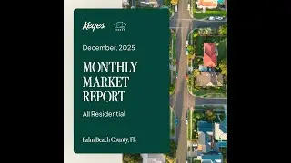 🏡 Palm Beach County Real Estate Market Insights &ndash; December 2025 🏡  Curious about the latest trends