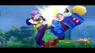 [PPSSPP] Dragon ball kakarot mod ✓Trunks vs Android18✓ Com,Com Gameplay🔥