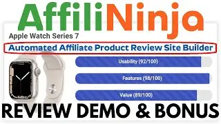 AffiliNinja Review Demo Bonus - Own A Money-Making Site With THOUSANDS Of Reviews