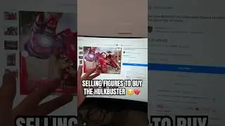 ПРОДАЮ ФИГУРКИ ХАЛКБАСТЕРА 🫩💔#ironman #hulkbuster #marvel #hottoys #actionfigures
