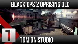Black Ops 2 Uprising DLC Gameplay - TDM on Studio